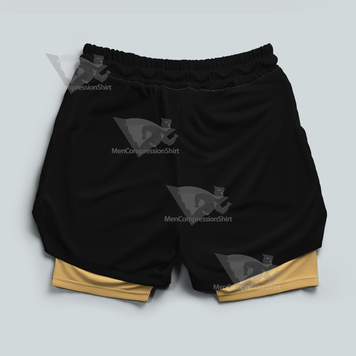 Deadpool Black Men Compression Gym Short