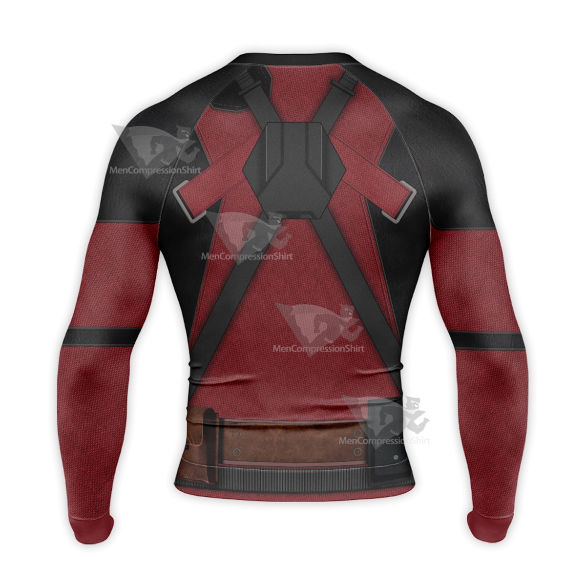 Deadpool Ryan Reynolds Long Sleeve Compression Shirt