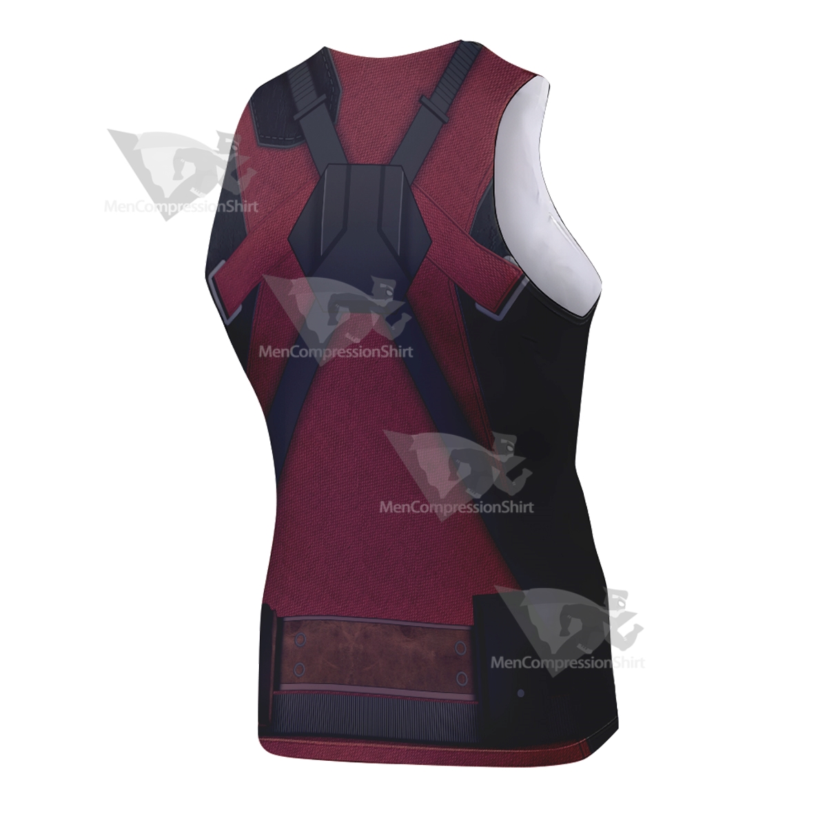 Deadpool Ryan Reynolds Sleeveless Compression Shirt