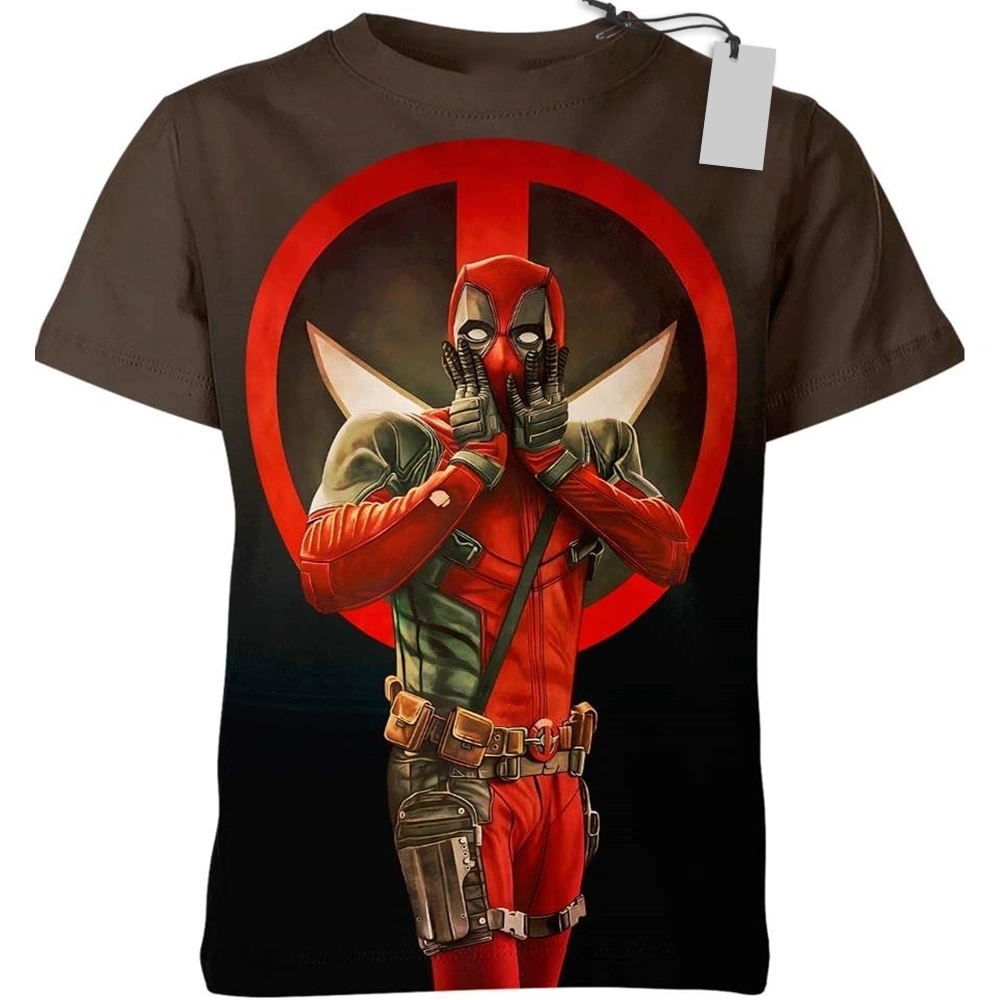 Deadpool Superpower Heroes T-Shirt Heroic Universe T-Shirt
