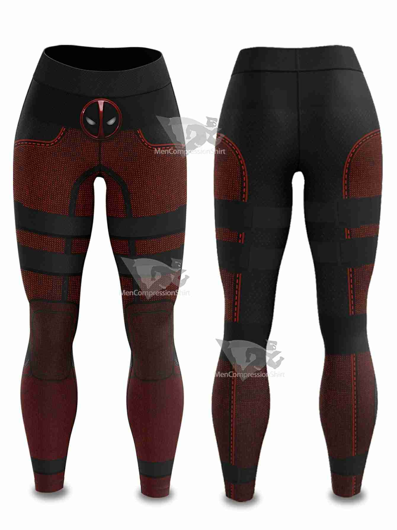 Deadpool Women Compression Leggings