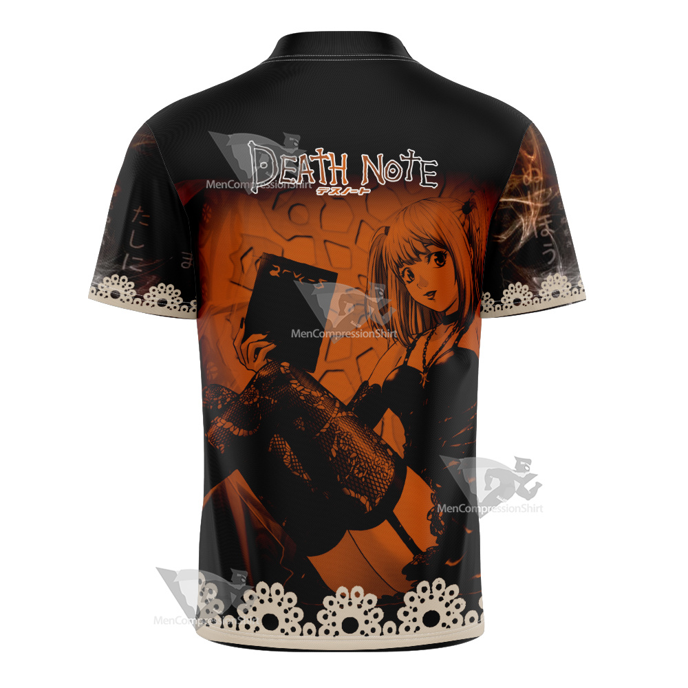 Death Note Misa Amane Black Football Jersey