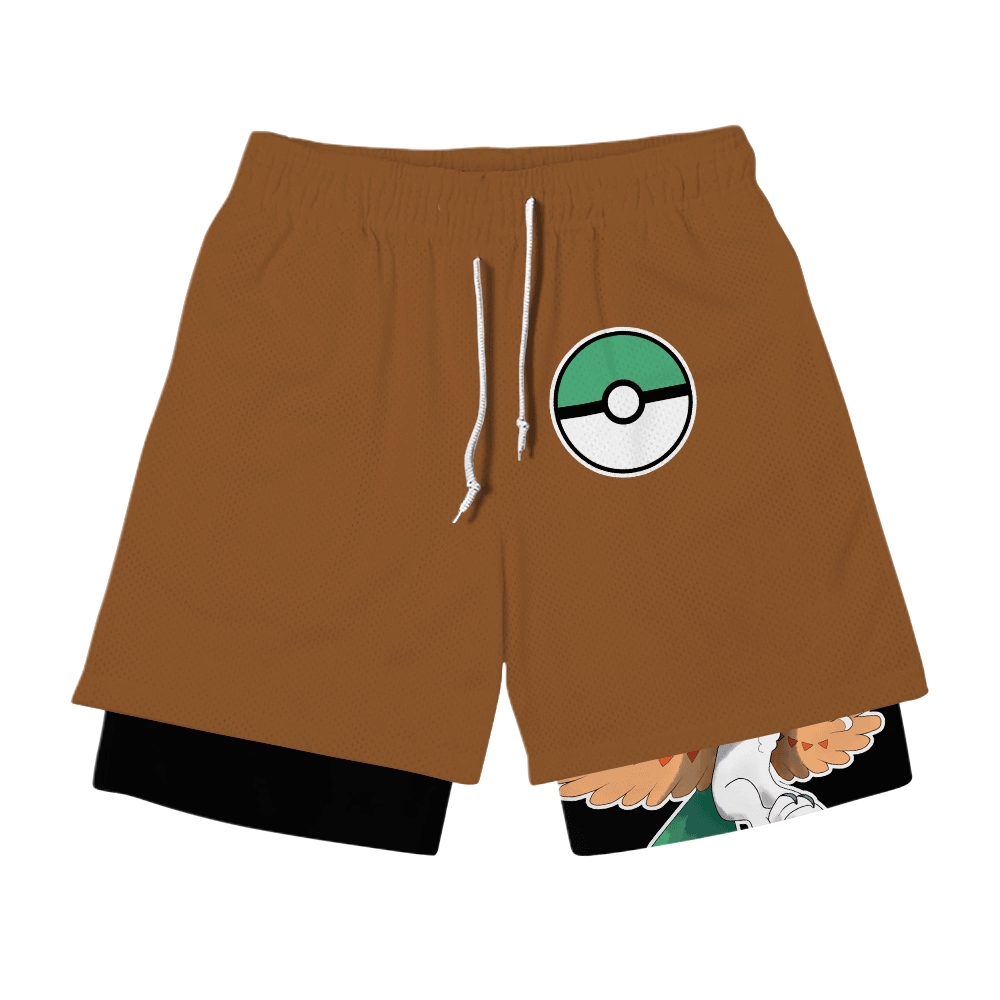 Decidueye Anime Compression Gym Shorts