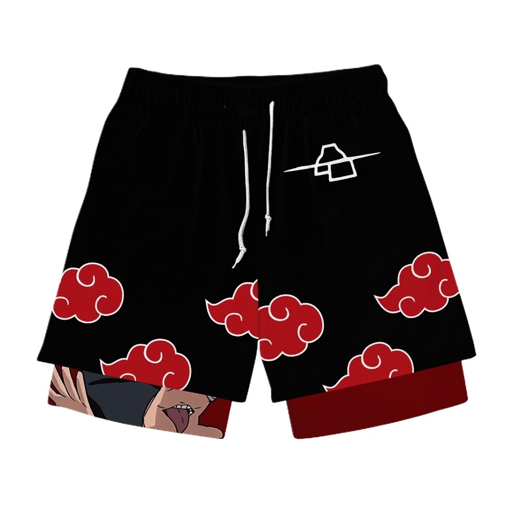 Deidara Anime Compression Gym Shorts