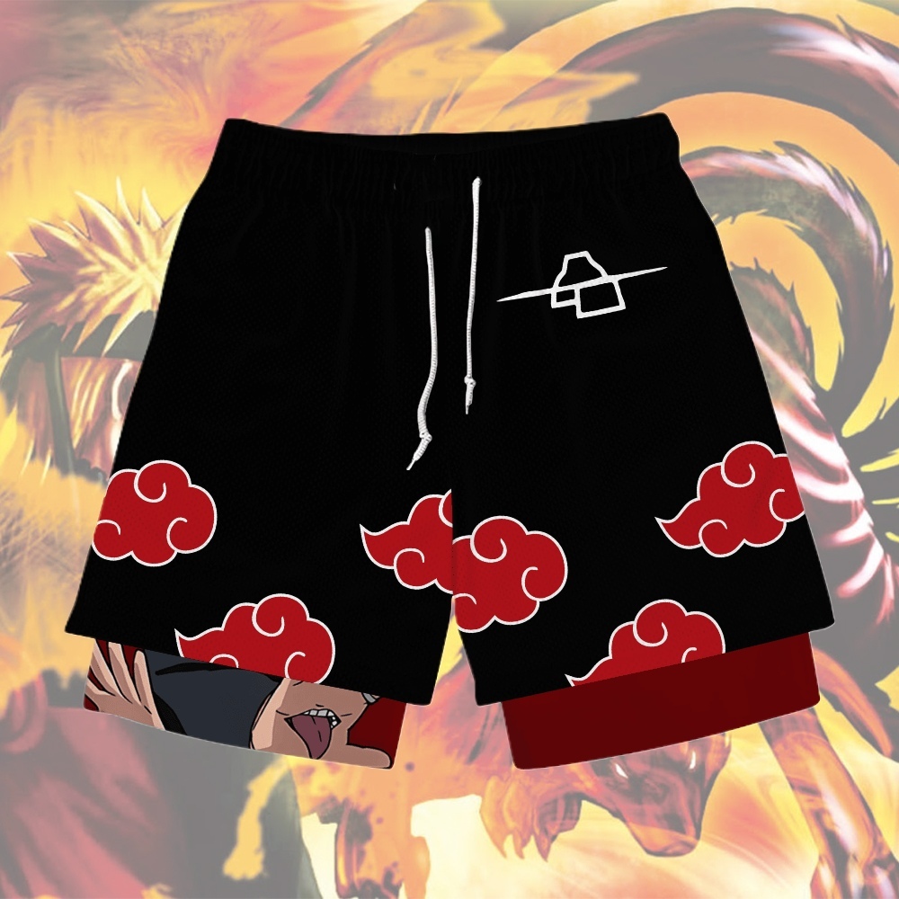 Deidara Anime Compression Gym Shorts