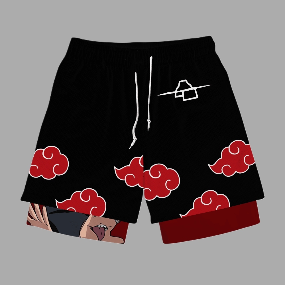 Deidara Anime Compression Gym Shorts