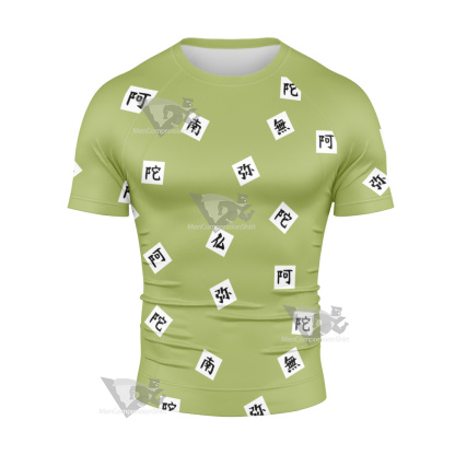 Demon Slayer Himejima Short Sleeve Compression Shirt