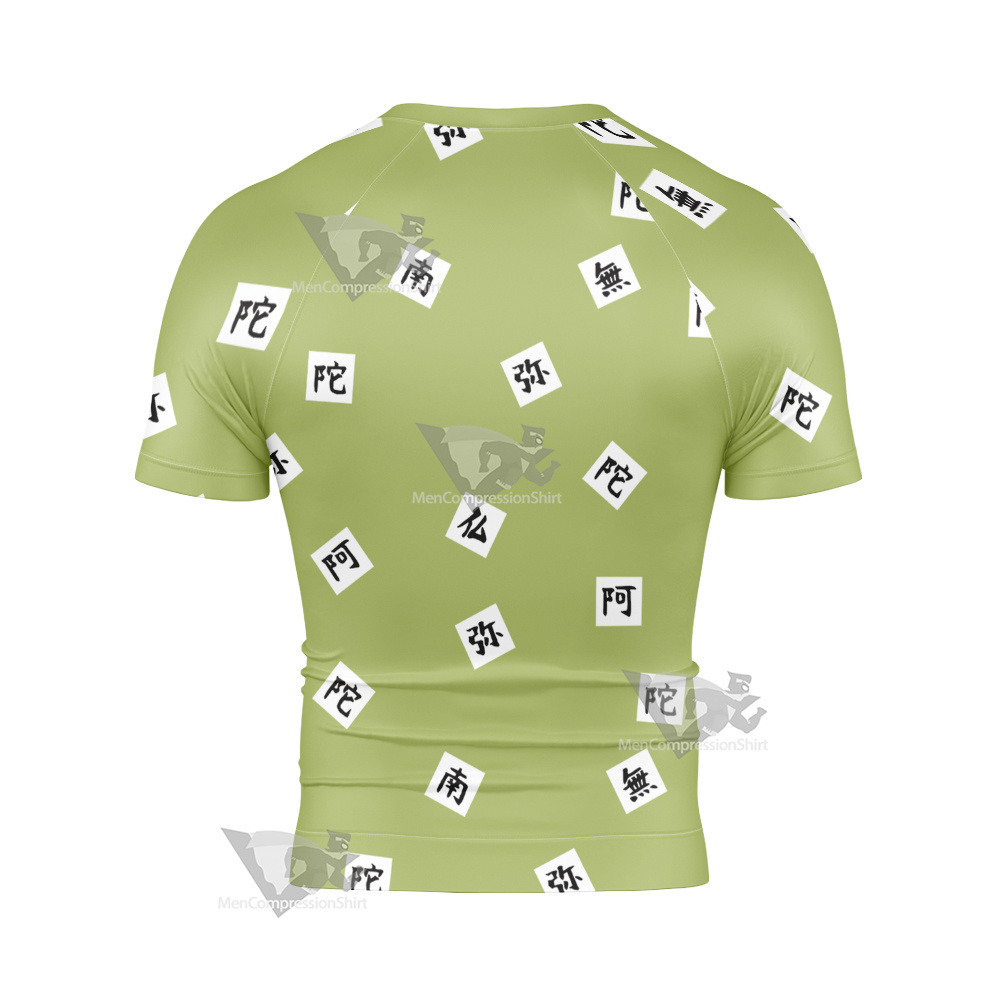 Demon Slayer Himejima Short Sleeve Compression Shirt