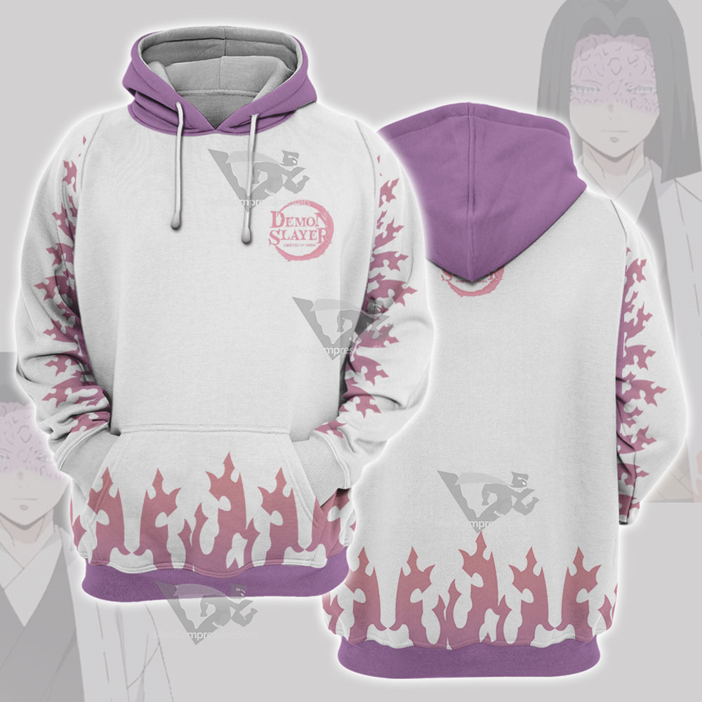 Demon Slayer Kagaya Ubuyashiki Cosplay Hoodie