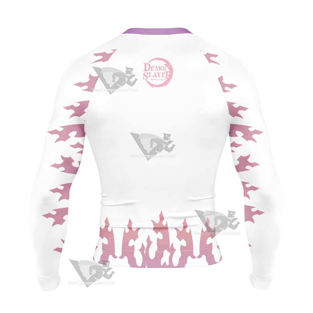 Demon Slayer Kagaya Ubuyashiki Long Sleeve Compression Shirt