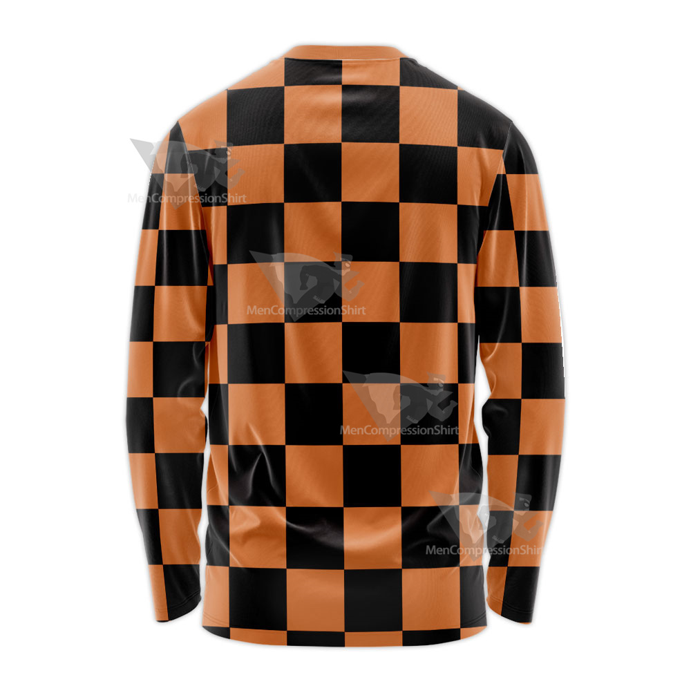 Demon Slayer Kimetsu No Yaiba Tanjuro Kamado Long Sleeve Shirt