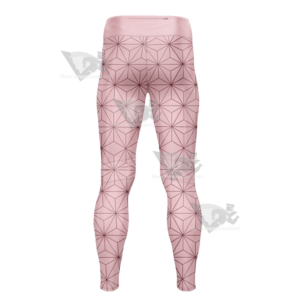 Demon Slayer Nezuko Kamado Mens Compression Legging