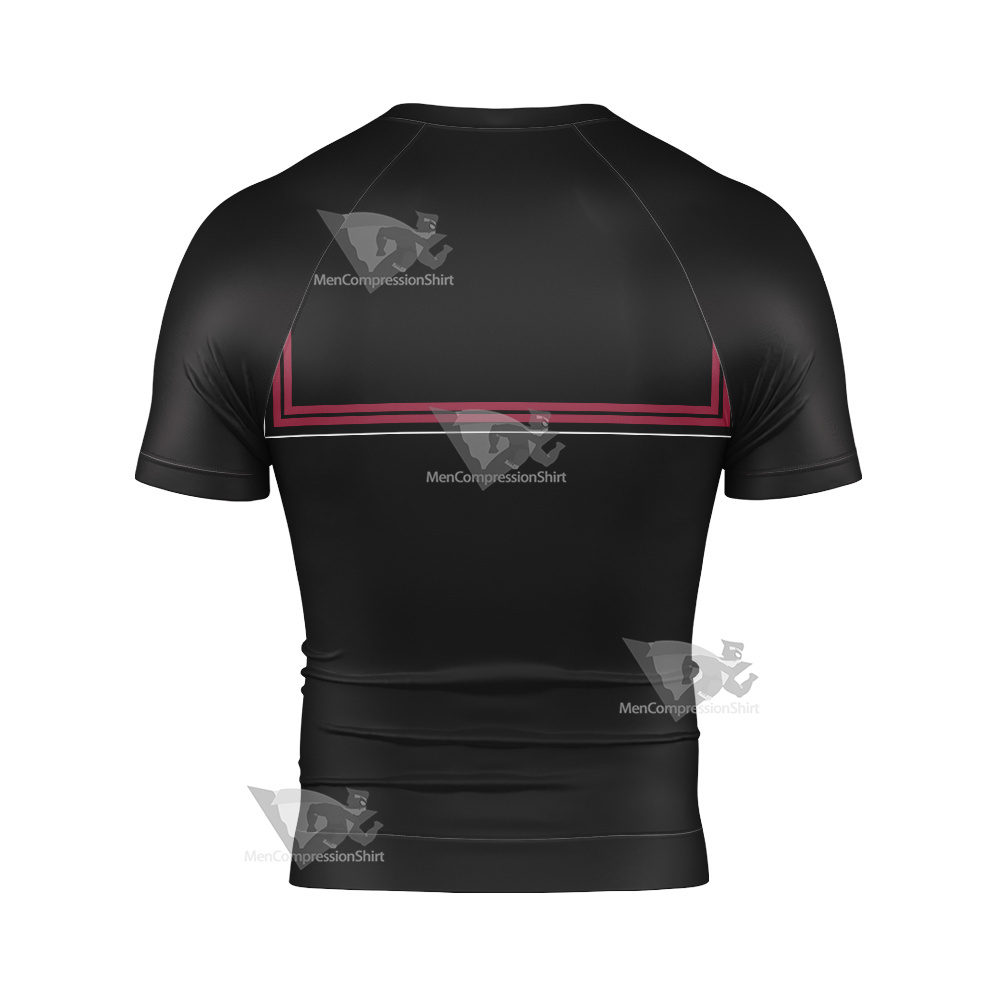 Demon Slayer Nezuko Kamado Short Sleeve Compression Shirt