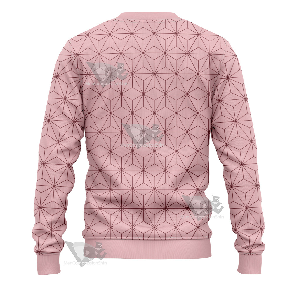 Demon Slayer Nezuko Pink Sweatshirt