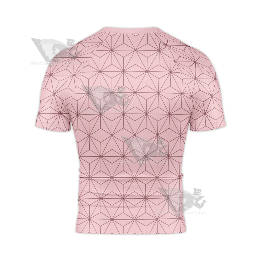 Demon Slayer No Yaiba Nezuko Kamado Rash Guard Compression Shirt