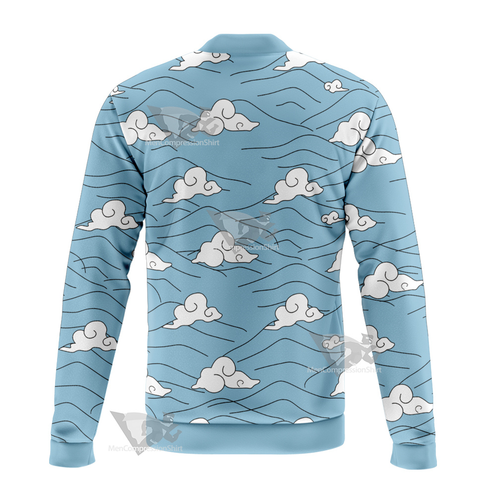 Demon Slayer Sakonji Urokodaki Blue Bomber Jacket