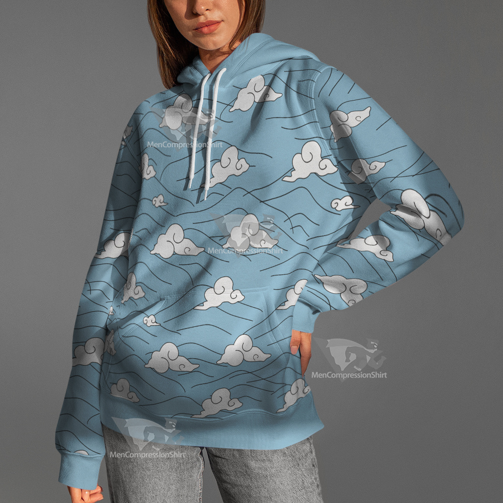 Demon Slayer Sakonji Urokodaki Blue Cosplay Hoodie