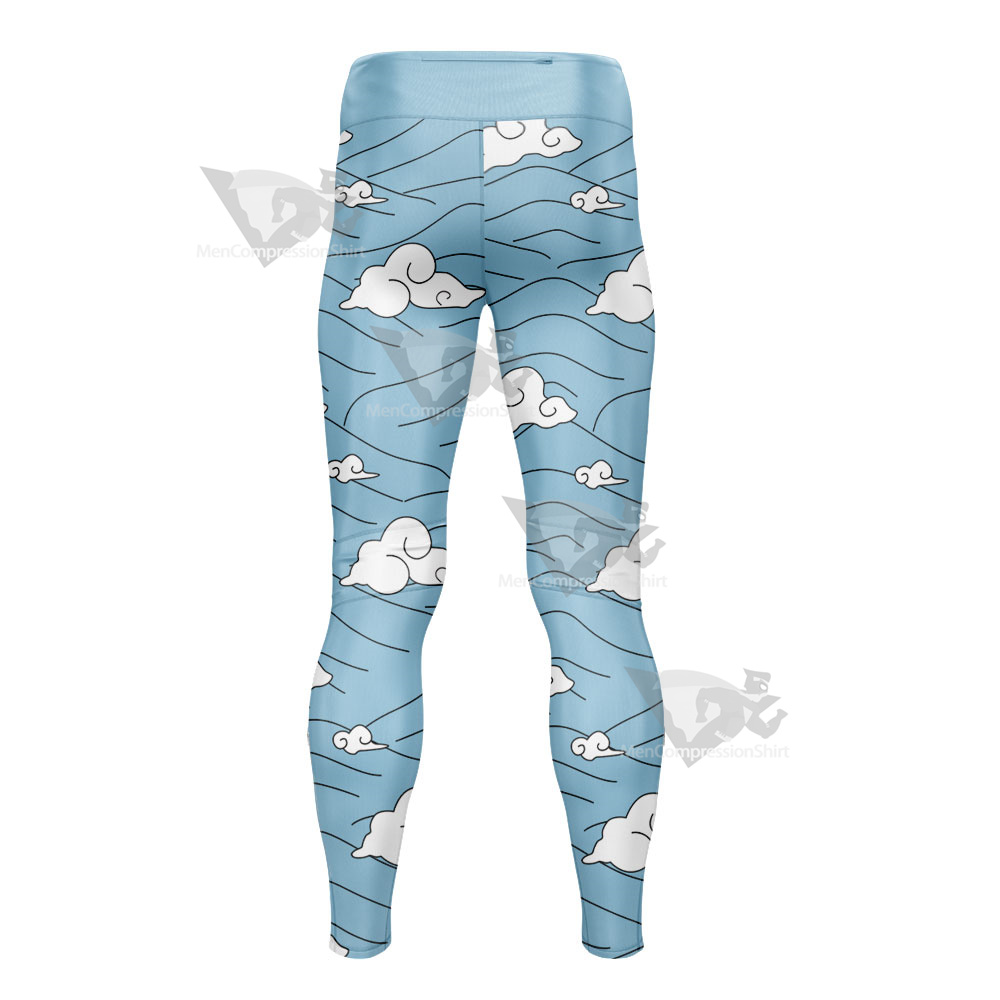 Demon Slayer Sakonji Urokodaki Mens Compression Legging