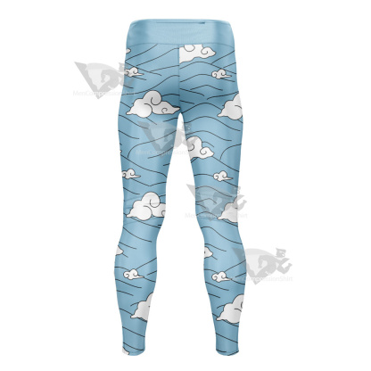 Demon Slayer Sakonji Urokodaki Mens Compression Legging