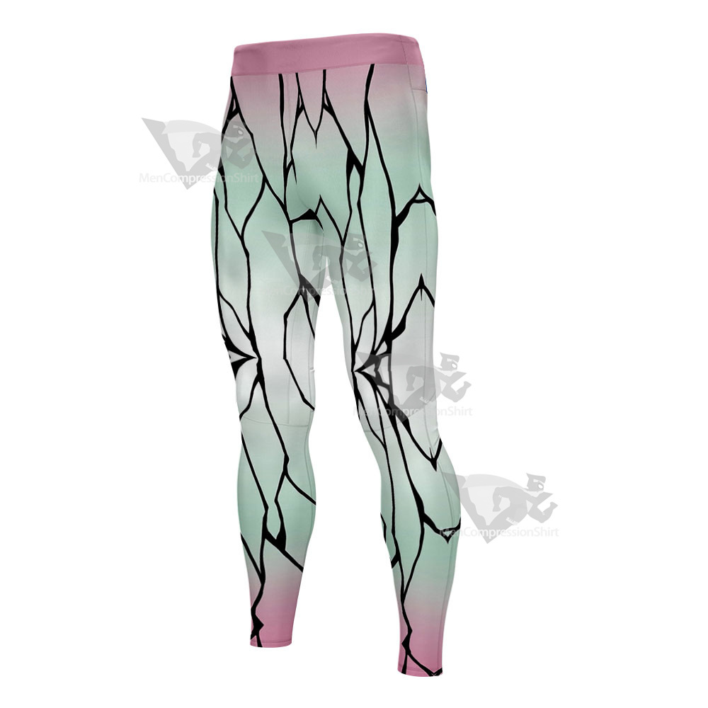 Demon Slayer Shinobu Kocho Mens Compression Legging-MensCompressionShirt