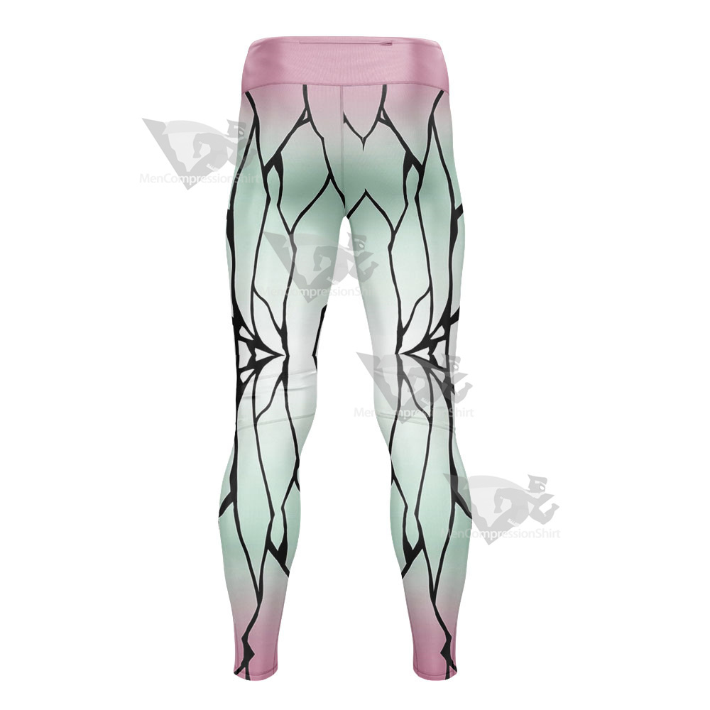 Demon Slayer Shinobu Kocho Mens Compression Legging-MensCompressionShirt
