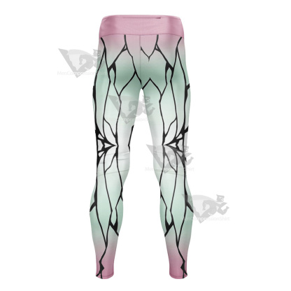 Demon Slayer Shinobu Kocho Mens Compression Legging-MensCompressionShirt