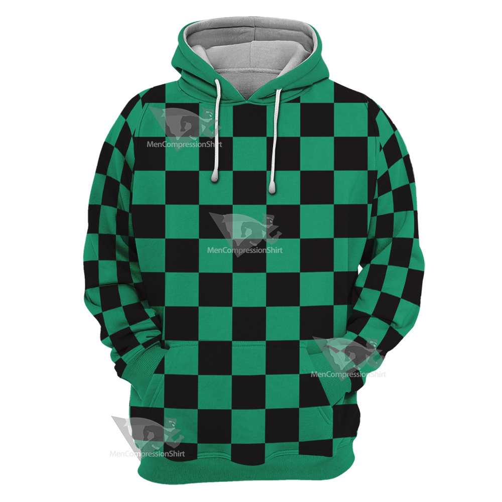 Demon Slayer Tanjiro Kamado Cosplay Hoodie