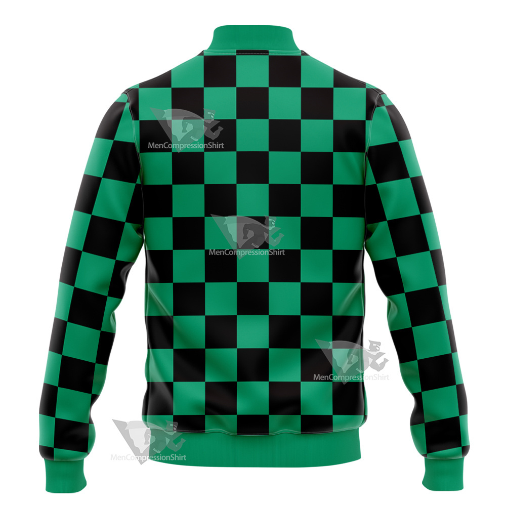 Demon Slayer Tanjiro Kamado Varsity Jacket