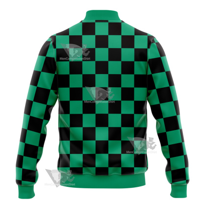 Demon Slayer Tanjiro Kamado Varsity Jacket