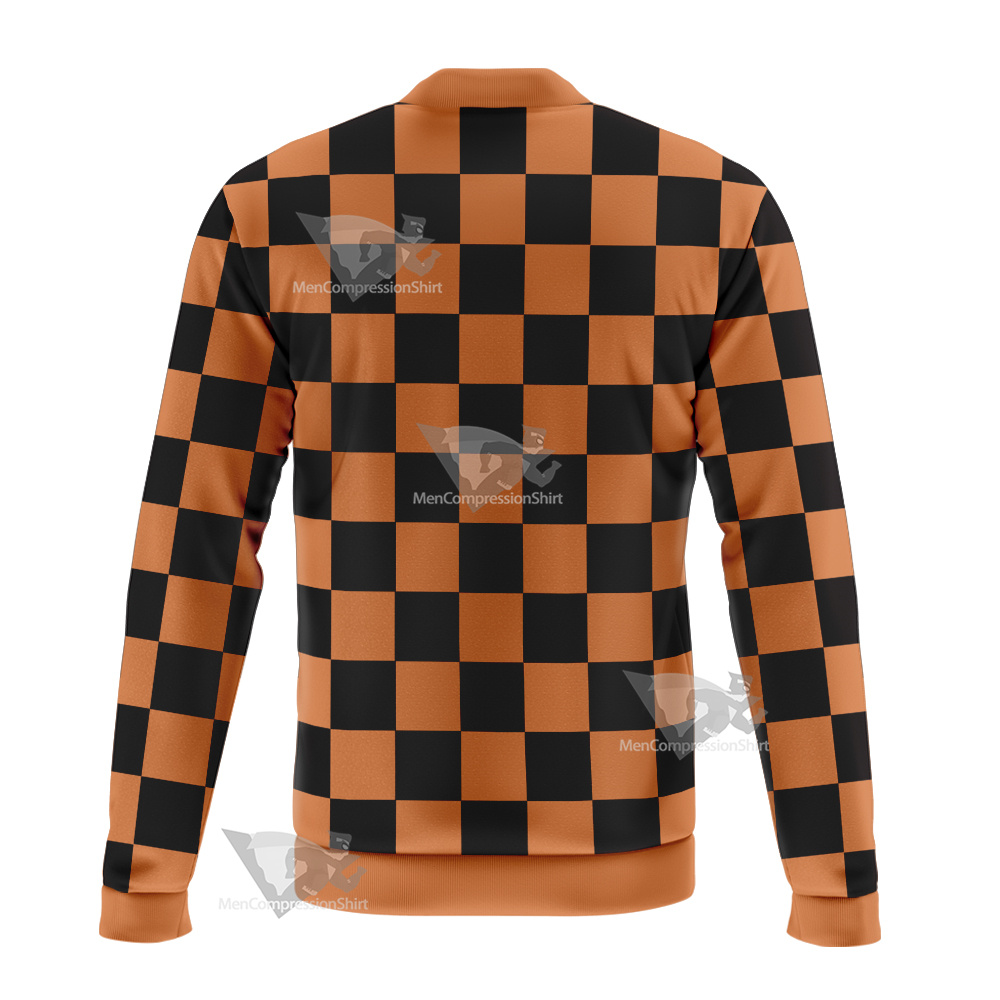 Demon Slayer Tanjuro Kamado Bomber Jacket