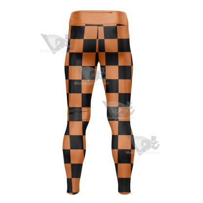 Demon Slayer Tanjuro Kamado Mens Compression Legging
