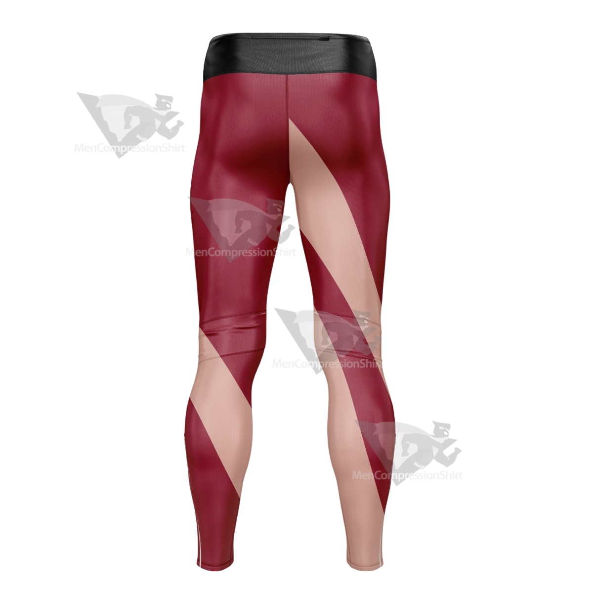 Demon Slayer Tengen Uzui Red Men Compression Legging-MensCompressionShirt