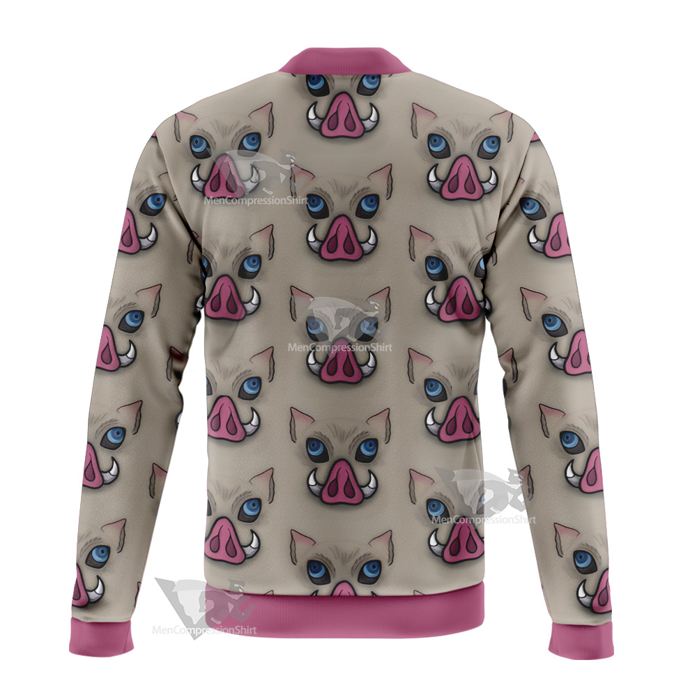 Demon Slayer Wildschwein Head Bomber Jacket