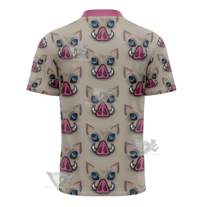 Demon Slayer Wildschwein Head Football Jersey