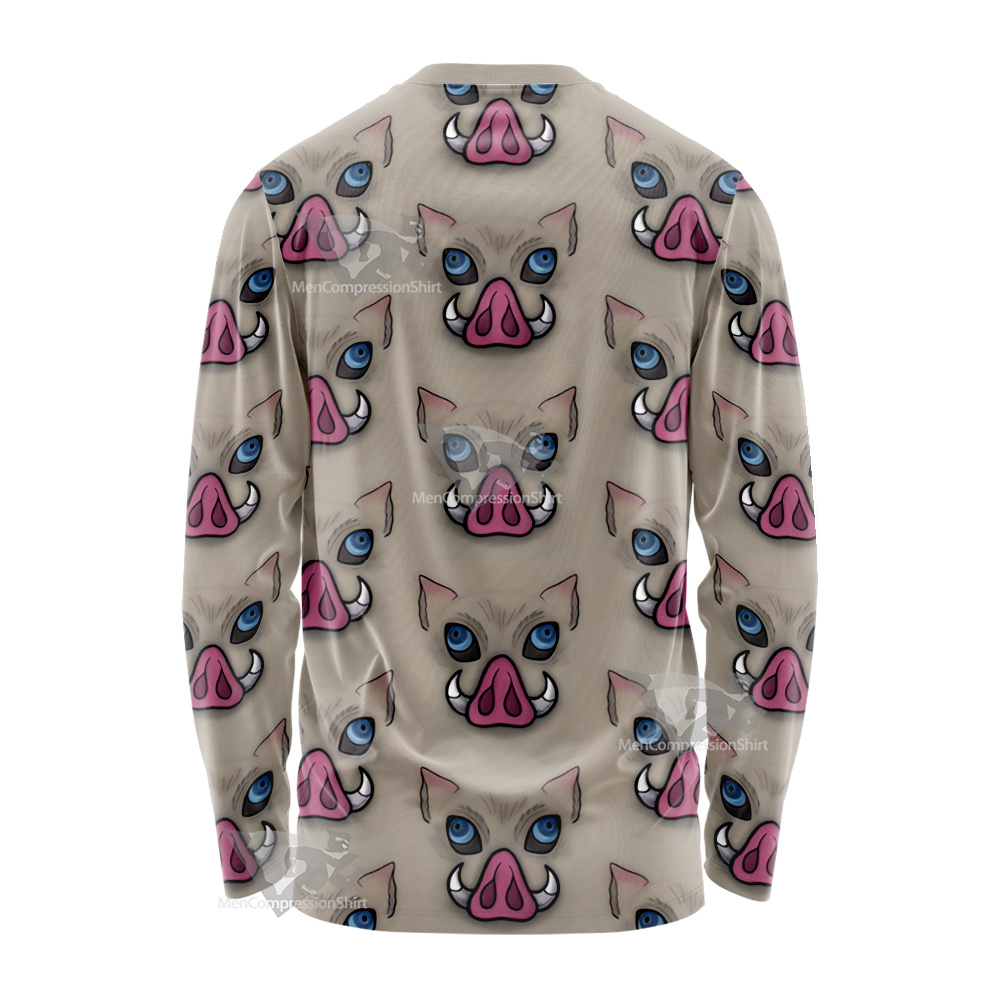 Demon Slayer Wildschwein Head Long Sleeve Shirt