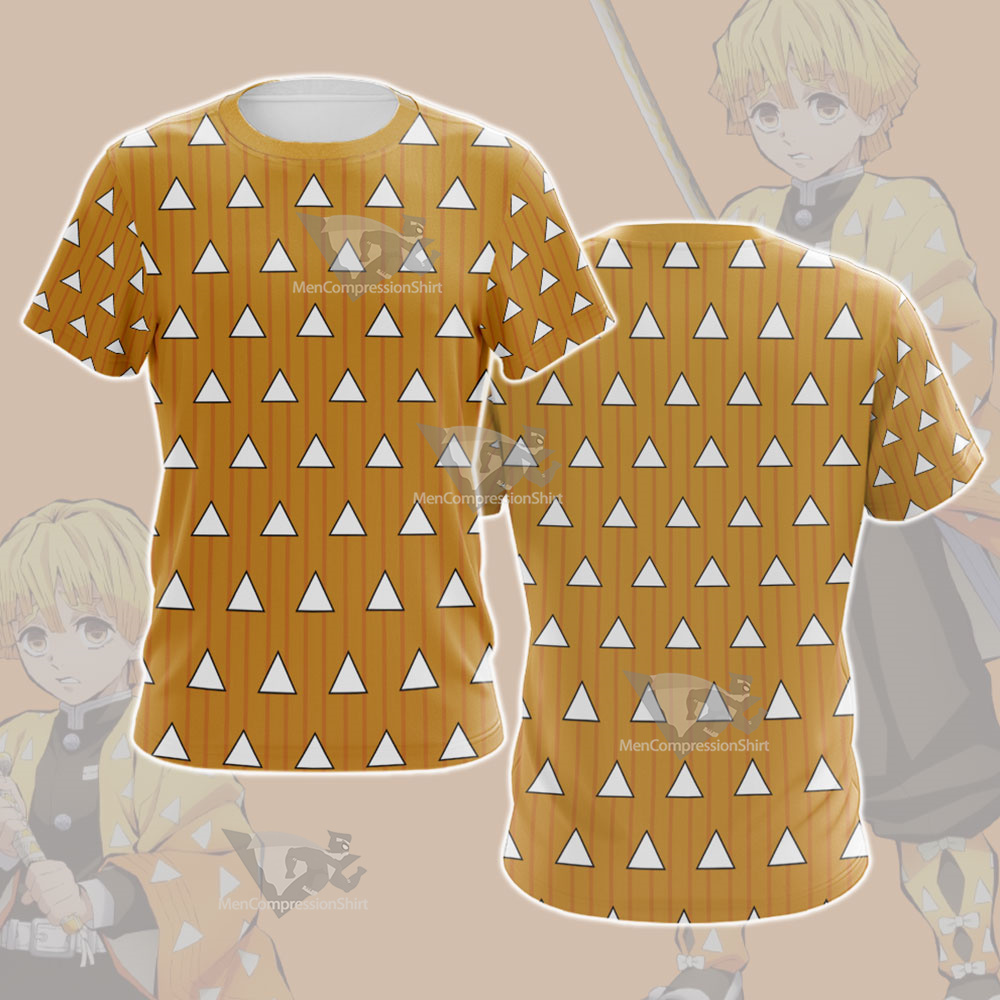 Demon Slayer Zenitsu Agatsuma Cosplay T-Shirt