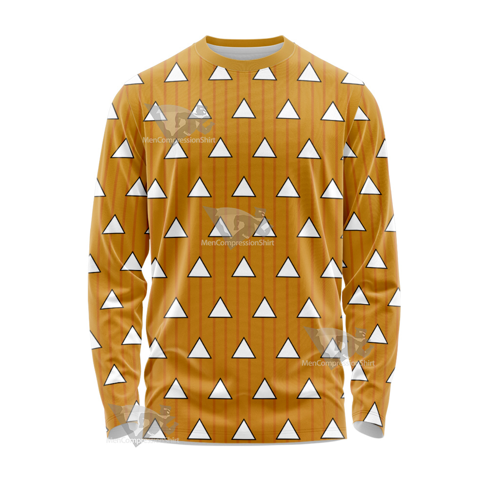 Demon Slayer Zenitsu Agatsuma Long Sleeve Shirt