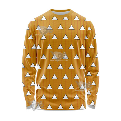 Demon Slayer Zenitsu Agatsuma Long Sleeve Shirt