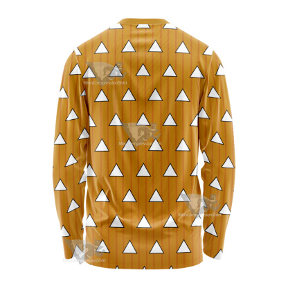 Demon Slayer Zenitsu Agatsuma Long Sleeve Shirt