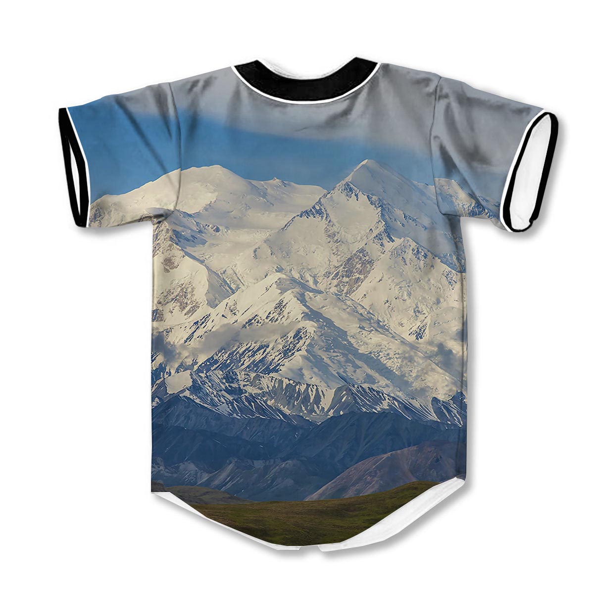 Denali Mountain 3d Print Full Size Baseball Jerseys