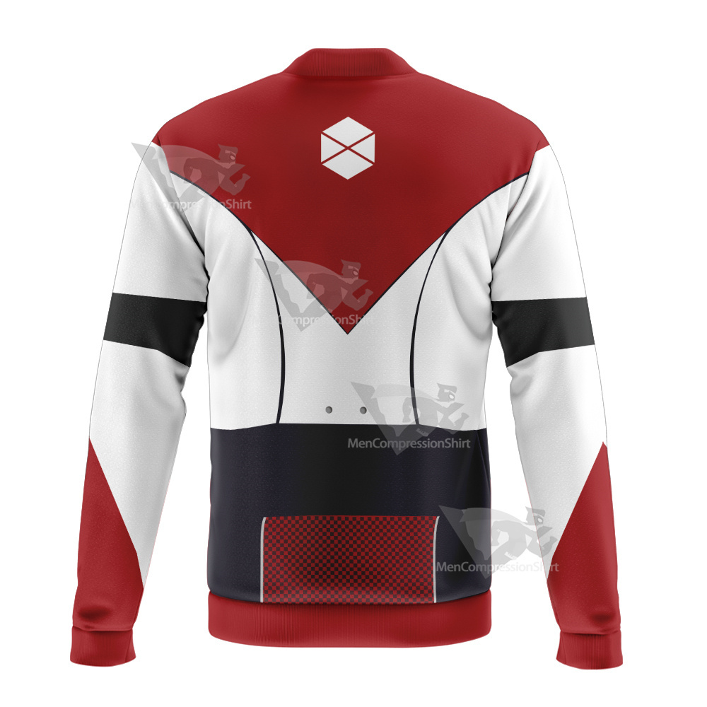 Destiny 2 Titan Cosplay Zip Up Hoodie Bomber Jacket