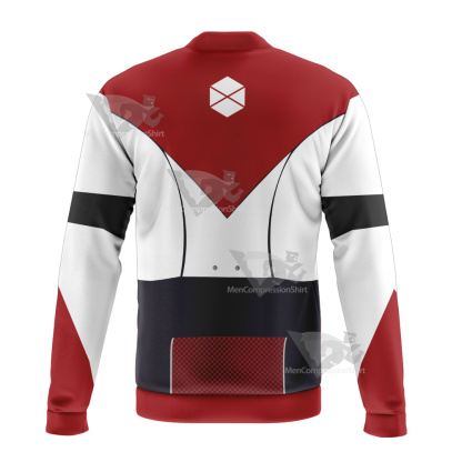 Destiny 2 Titan Cosplay Zip Up Hoodie Bomber Jacket