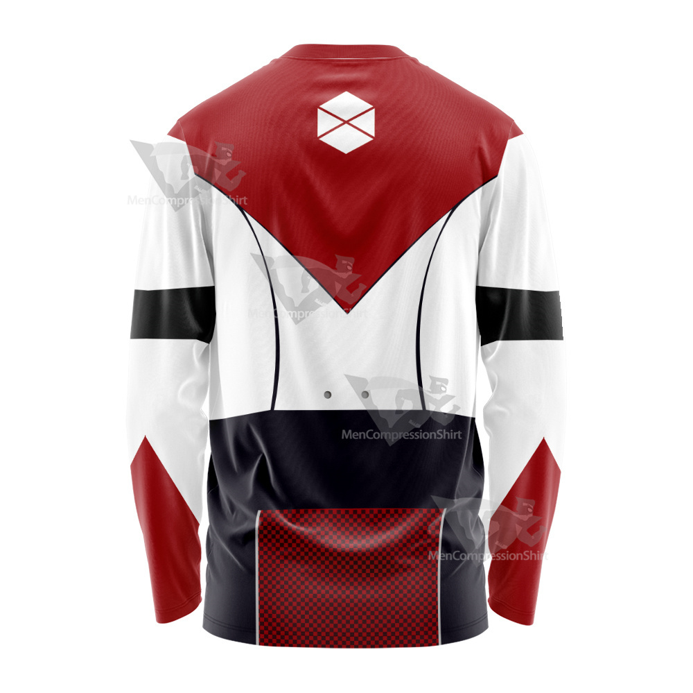 Destiny 2 Titan Cosplay Zip Up Hoodie Long Sleeve Shirt