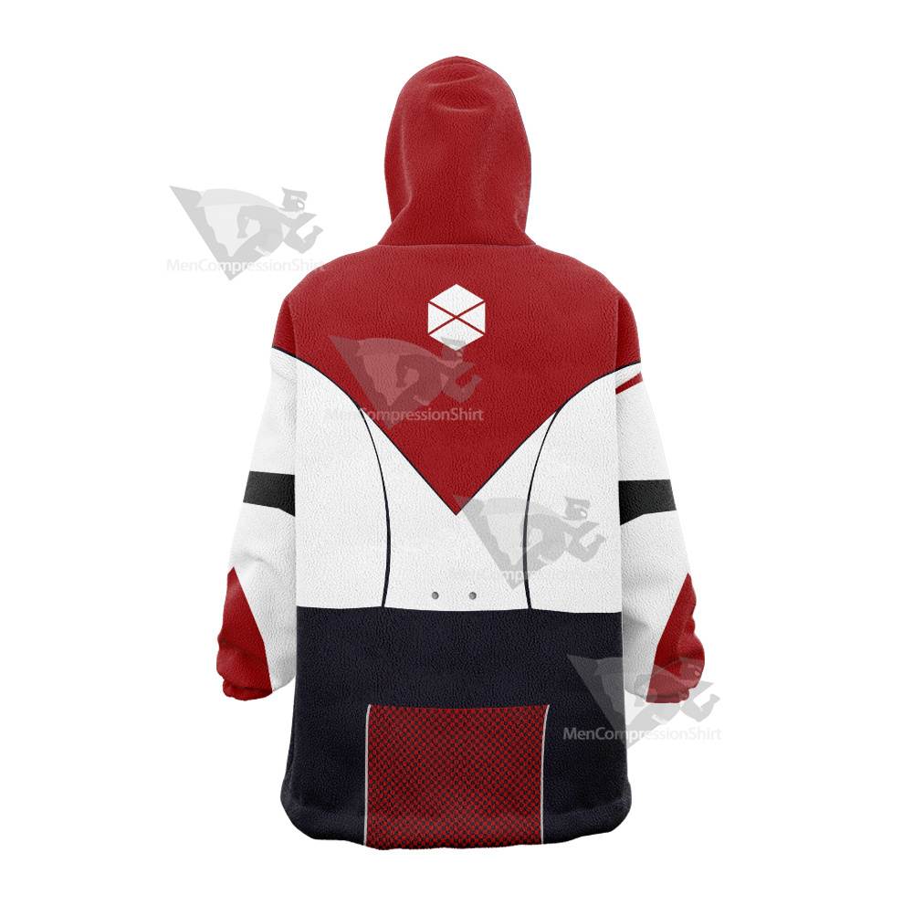 Destiny 2 Titan Cosplay Zip Up Hoodie Snug Oversized Blanket Hoodie