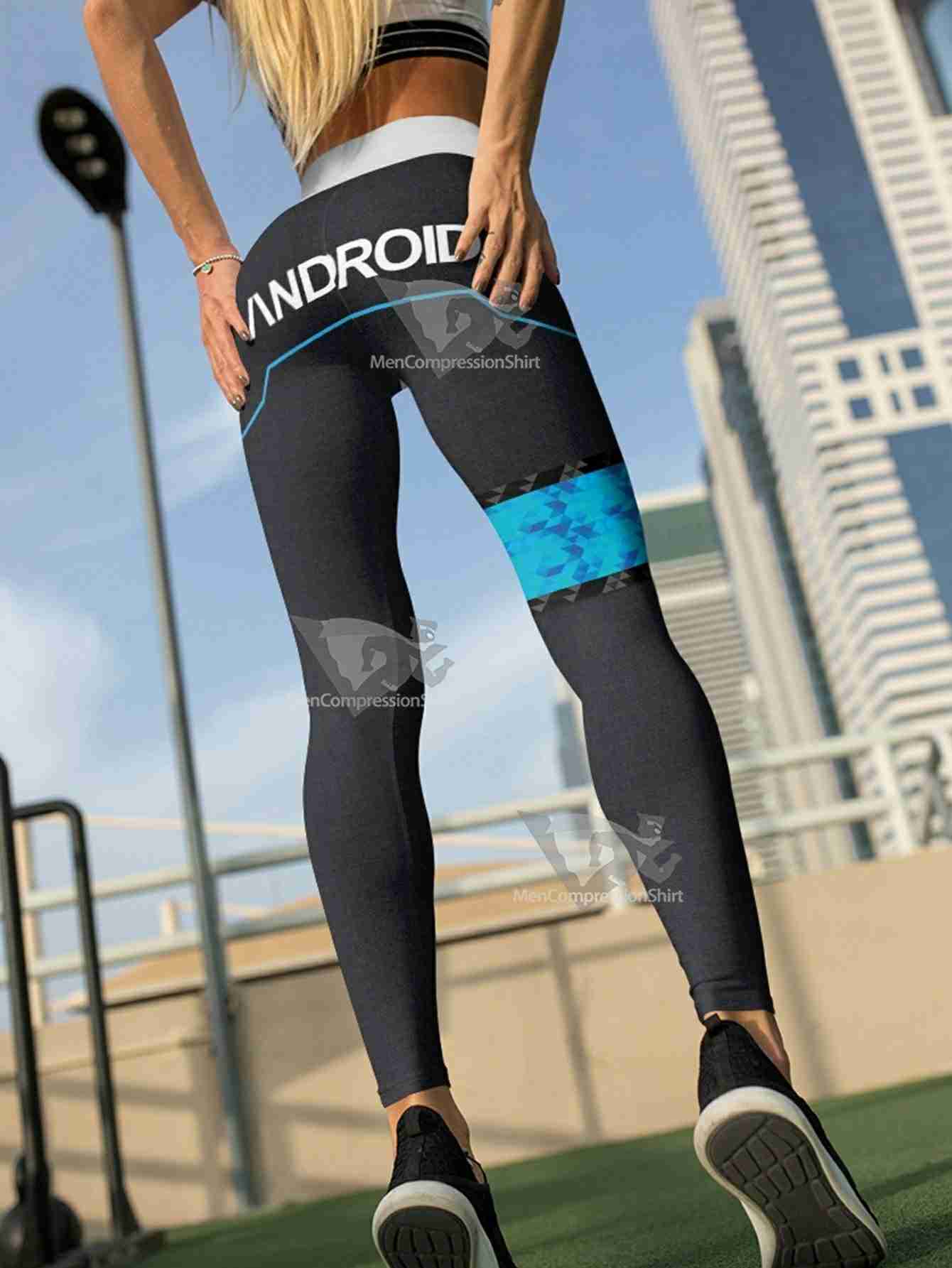 Detroit Android Ax-400 Women Compression Leggings