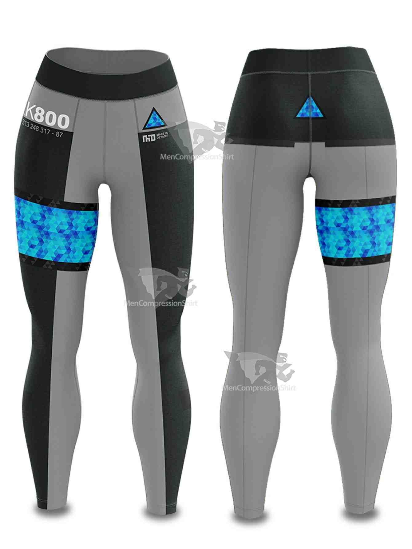 Detroit Android Rk-800 Women Compression Leggings