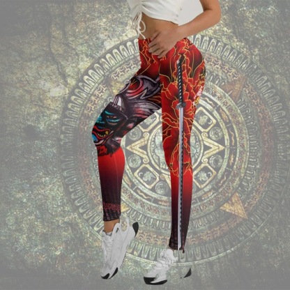 Devil Samurai Women Compression Legging
