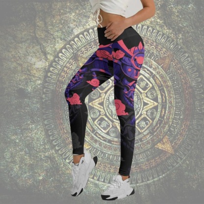 Devil Shogun Helmet Women Compression Legging