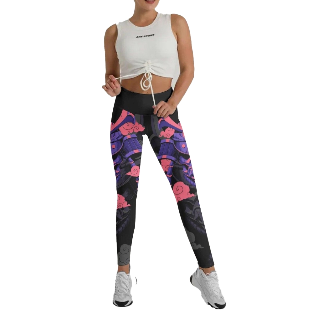 Devil Shogun Helmet Women Compression Legging