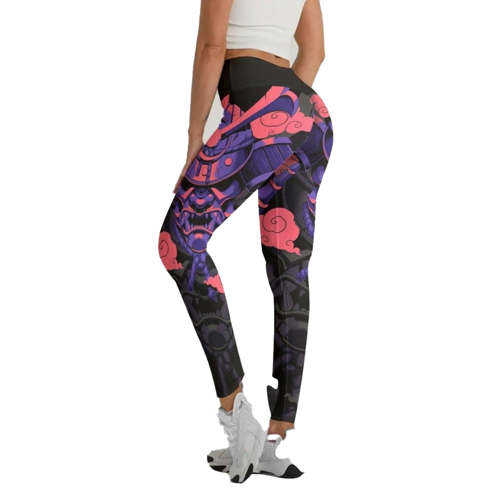 Devil Shogun Helmet Women Compression Legging
